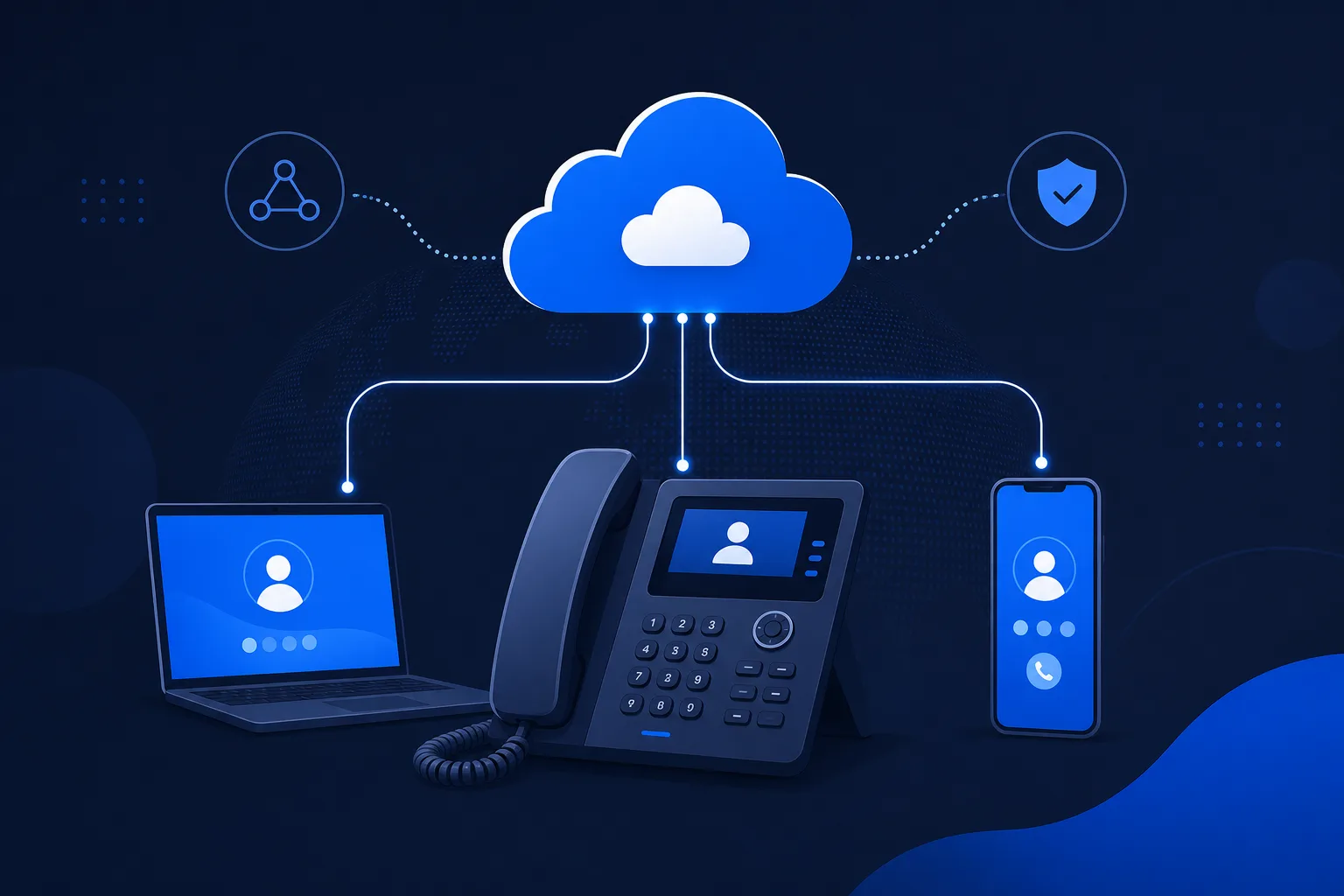 VoIP phone concept
